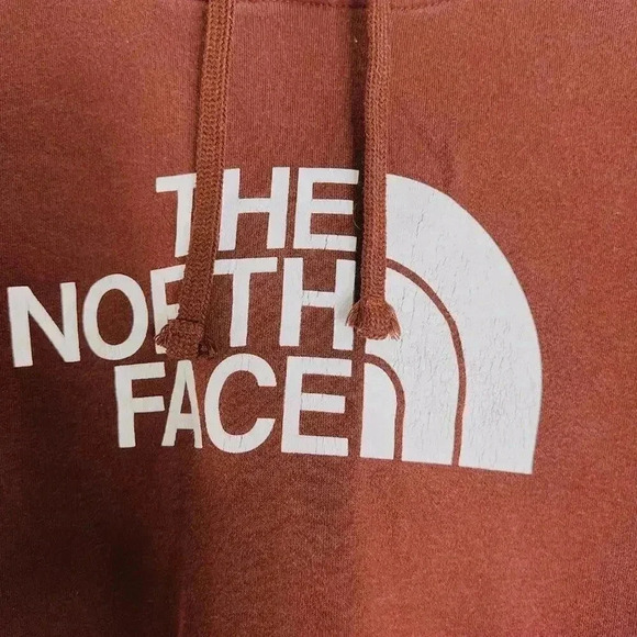 The North Face Maroon Hoodie Sweatshirt Women's Size M - Picture 2 of 6